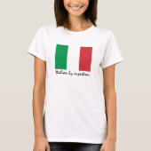 おもしろいな注入によるイタリア語 Tシャツ (正面)