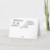 おもしろいな漫画のサンキューカード サンキューカード (裏面)