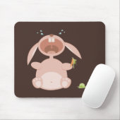 おもしろいな漫画のバニーのmousepad マウスパッド (マウス)