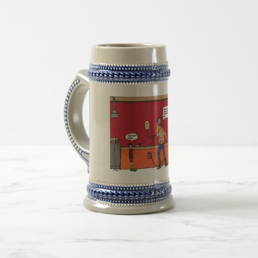 おもしろいな漫画のビールStien ビールジョッキ (正面左)