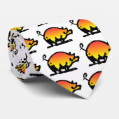 おもしろいな漫画のブタのタイ ネクタイ (ロール)