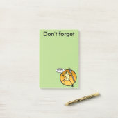 おもしろいな漫画のブリトーの写実的なポスト・イットのメモ帳 ポストイット (デスク上)