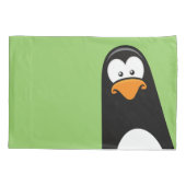 おもしろいな漫画のペンギンのリバーシブル 枕カバー (裏面)