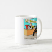 おもしろいな漫画のマグの保険計理人 コーヒーマグカップ (正面右)