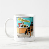 おもしろいな漫画のマグの保険計理人 コーヒーマグカップ (左)