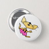おもしろいな漫画のラットのダンス 缶バッジ (正面&裏面)
