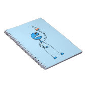 おもしろいな漫画のロボット化学ギーク ノートブック (右側)