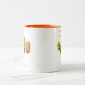 おもしろいな漫画の細菌 ツートーンマグカップ (中央)