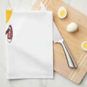 おもしろいな漫画の連続したバナナ キッチンタオル (四つ折り)