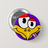 おもしろいな漫画の鳥 缶バッジ (正面&裏面)