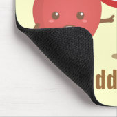 おもしろいな漫画、禁止されたフルーツ、Appleおよびドリアン マウスパッド (コーナー)