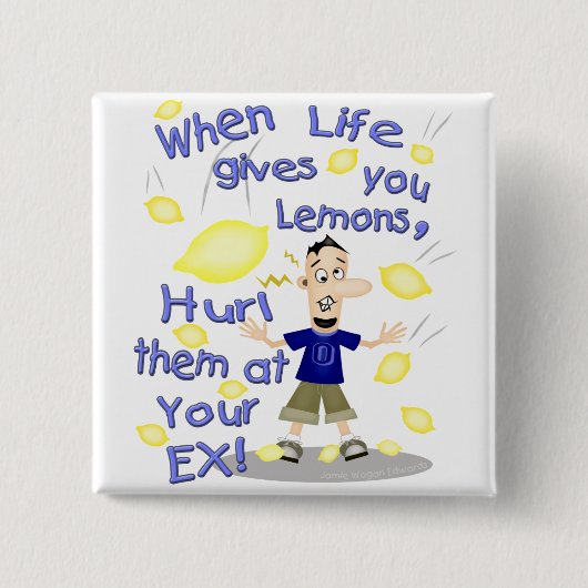 おもしろいな漫画 缶バッジ (正面)