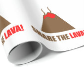 おもしろいな火山 ラッピングペーパー (ロールコーナー)