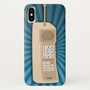 おもしろいな煉瓦携帯電話 iPhone X ケース