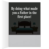 おもしろいな父の日カード (内側 (右))