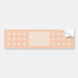 おもしろいな特大の包帯 バンパーステッカー