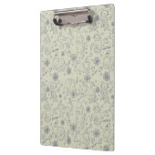 おもしろいな猫が付いている漫画パターン クリップボード (左)