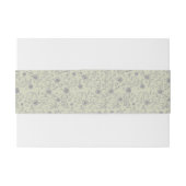 おもしろいな猫が付いている漫画パターン 招待状ベリーバンド (裏面例)