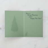 おもしろいな猫のクリスマスの挨拶状 シーズンカード (内部)