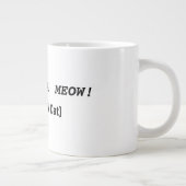 おもしろいな猫のテーマのマグ ジャンボコーヒーマグカップ (右)