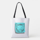 おもしろいな猫のトートバック トートバッグ (裏面)