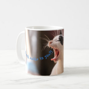 おもしろいな猫のマグ コーヒーマグカップ