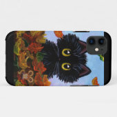 おもしろいな猫の例のマウスの紅葉Creationarts Case-Mate iPhoneケース (裏面(横))