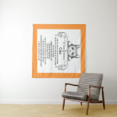 おもしろいな猫の10の命令 タペストリー (インサイチュ(横))