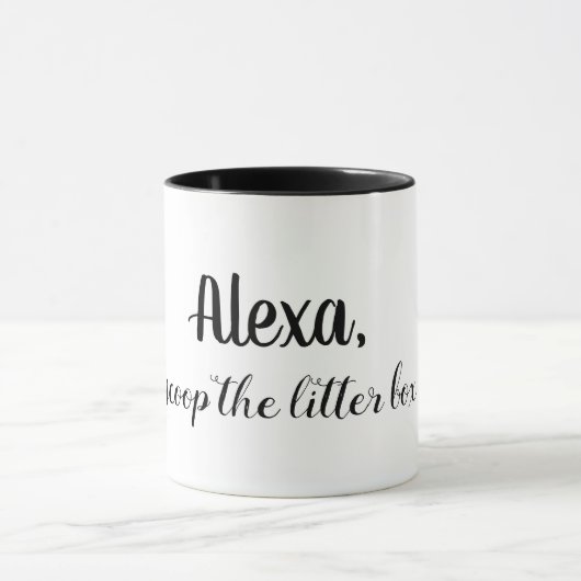 おもしろいな猫は猫好きのマグを襲います マグカップ (中央)