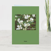 おもしろいな猫、自分自身を隔離するための謝罪カード サンキューカード (裏面)