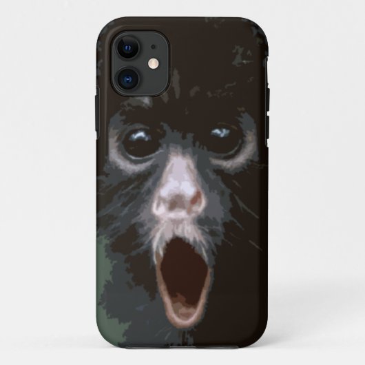 おもしろいな猿のiPhone 5の場合 Case-Mate iPhoneケース (裏面)