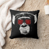 おもしろいな猿 クッション (ブランケット)