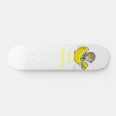 おもしろいな猿 スケートボード (横)