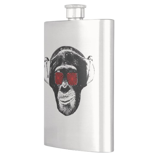 おもしろいな猿 フラスク (左)