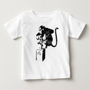 おもしろいな猿 ベビーTシャツ