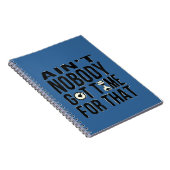 おもしろいな甘いブラウンはだれもそれの得られた時間ではないです ノートブック (右側)