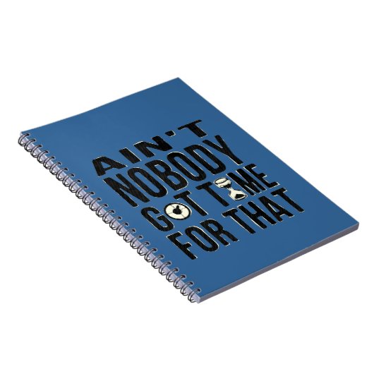 おもしろいな甘いブラウンはだれもそれの得られた時間ではないです ノートブック (右側)