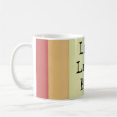 おもしろいな生きているLa Vida Broka コーヒーマグカップ (左)