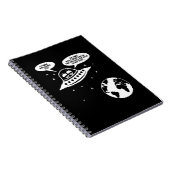 おもしろいな男女同権主義のギフト、真面目な皮肉のことわざ ノートブック (右側)