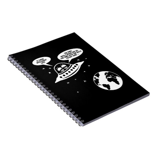 おもしろいな男女同権主義のギフト、真面目な皮肉のことわざ ノートブック (右側)