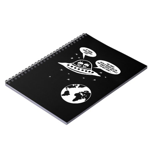 おもしろいな男女同権主義のギフト、真面目な皮肉のことわざ ノートブック (左側)