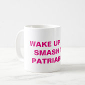 おもしろいな男女同権主義のマグ コーヒーマグカップ (正面左)