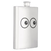 おもしろいな目 フラスク (右)