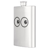 おもしろいな目 フラスク (左)