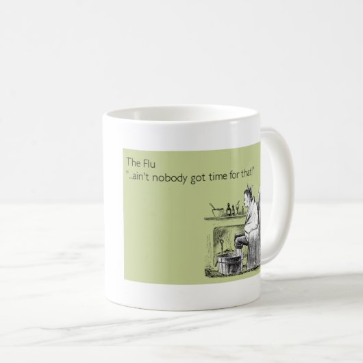 おもしろいな看護のマグ コーヒーマグカップ (正面右)