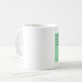 おもしろいな看護のマグ コーヒーマグカップ (正面左)