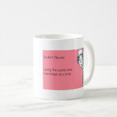 おもしろいな看護のマグ コーヒーマグカップ (正面右)