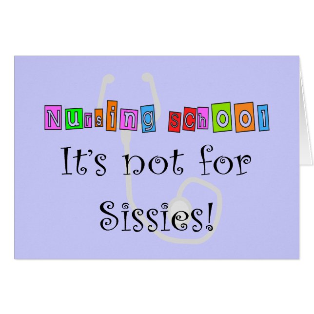 おもしろいな看護学生のギフト (正面横)