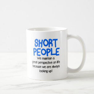 おもしろいな短い人々 コーヒーマグカップ