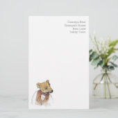 おもしろいな祖父くまのカスタム 便箋 (スタンド正面)